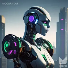 futuristic robot Collection