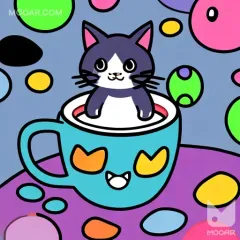 Teacup cat monster